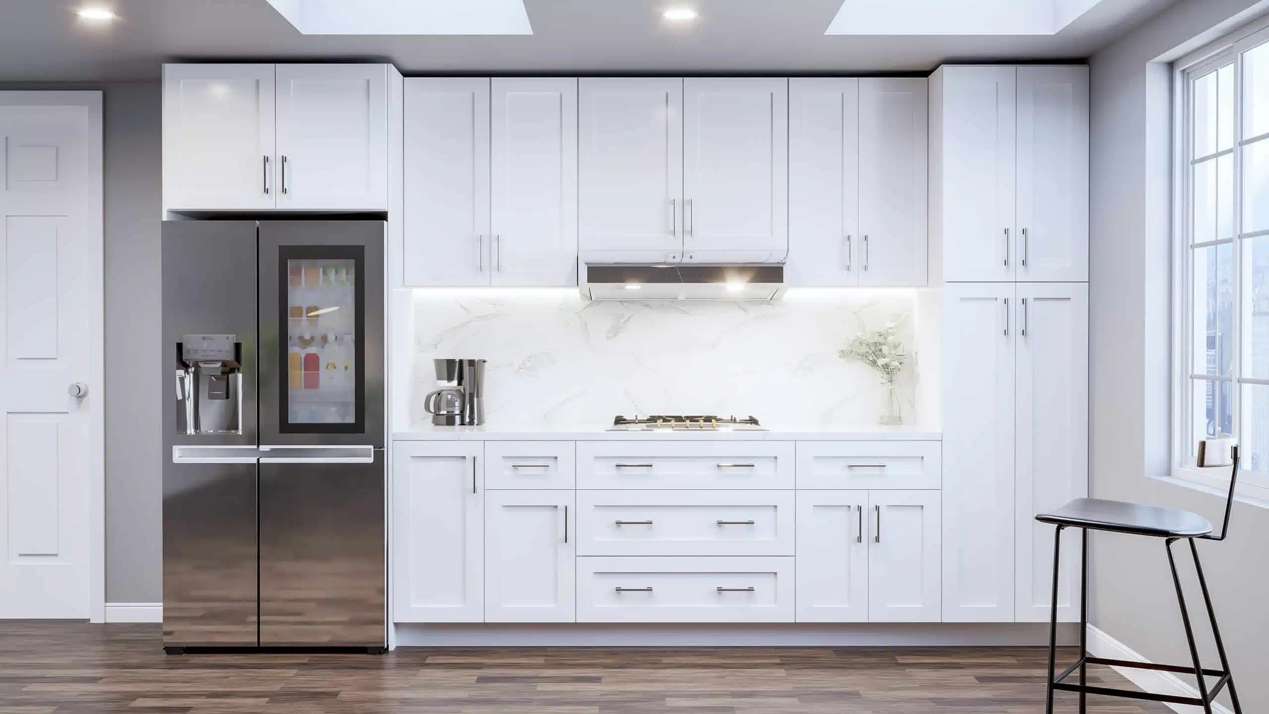 White Shaker Cabinets 7